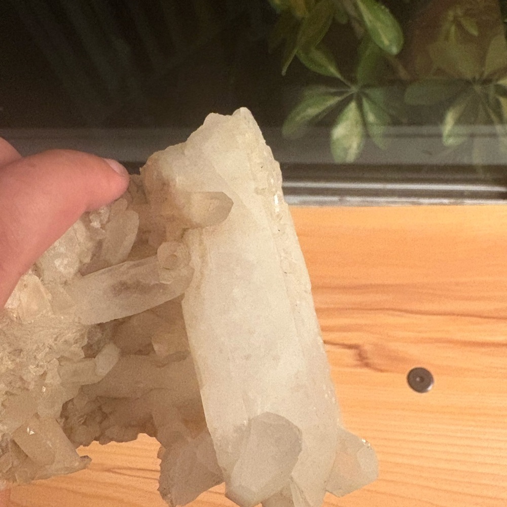 Natural Quartz Crystal Cluster - Picture 6 of 9